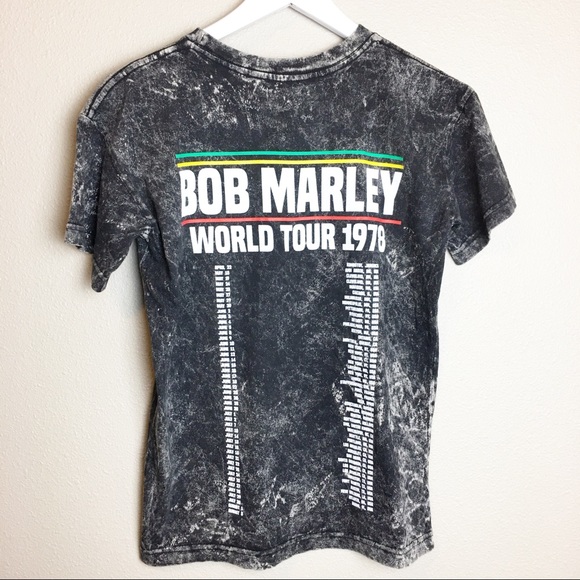 Bob Marley 1978 World Concert Tour Shirt NWT - Picture 2 of 3